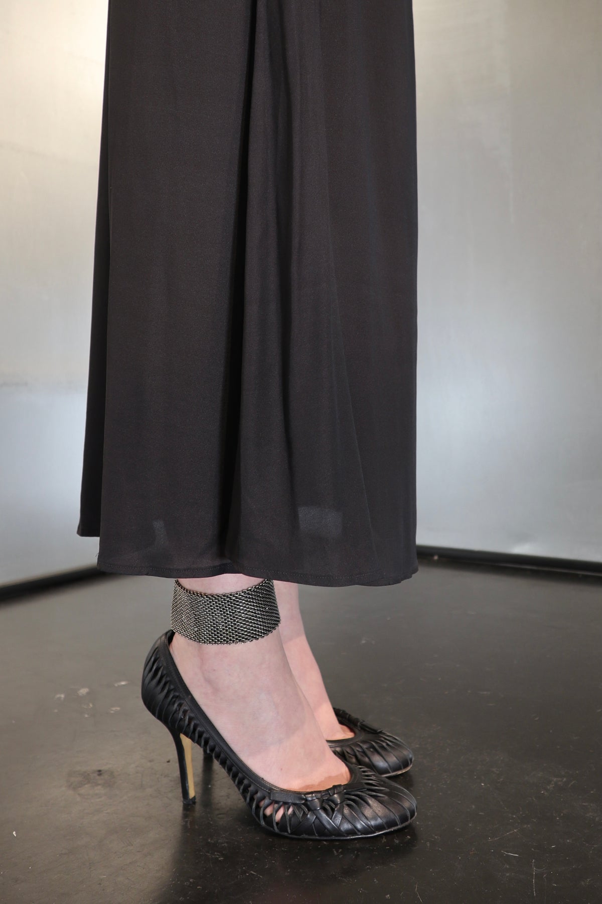 90´s Christian Dior Silk Maxi Skirt Lingerie Skirt