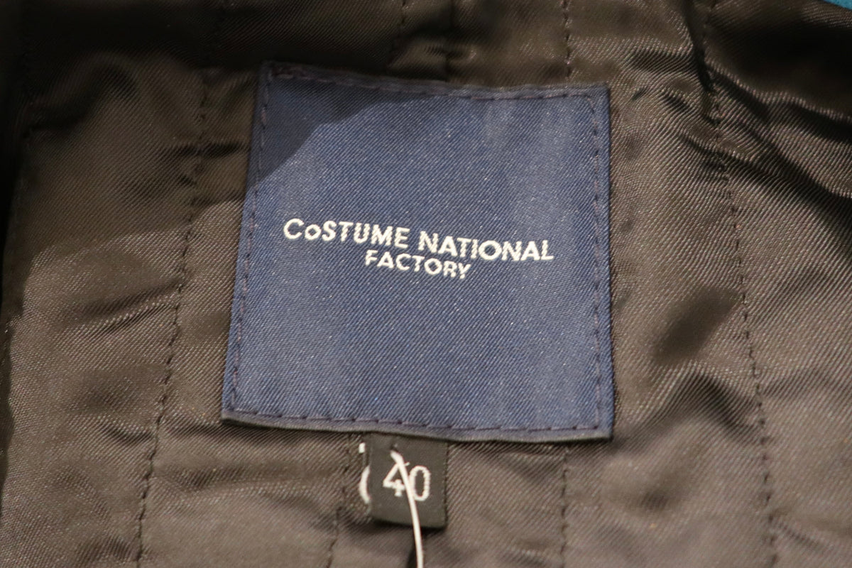 Vintage Costume National Petrol Jacket