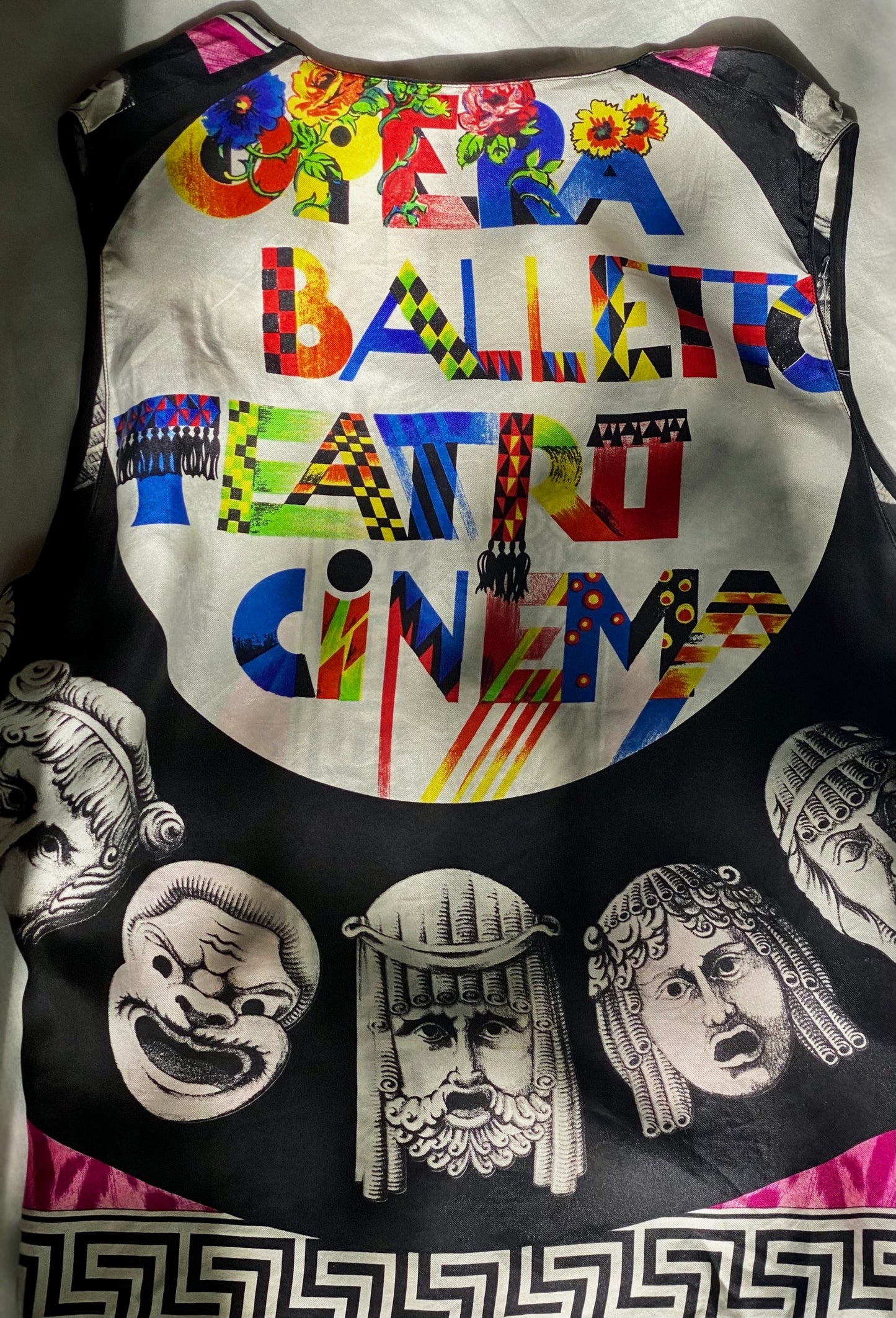 1991 Gianni Versace Couture Silk Top